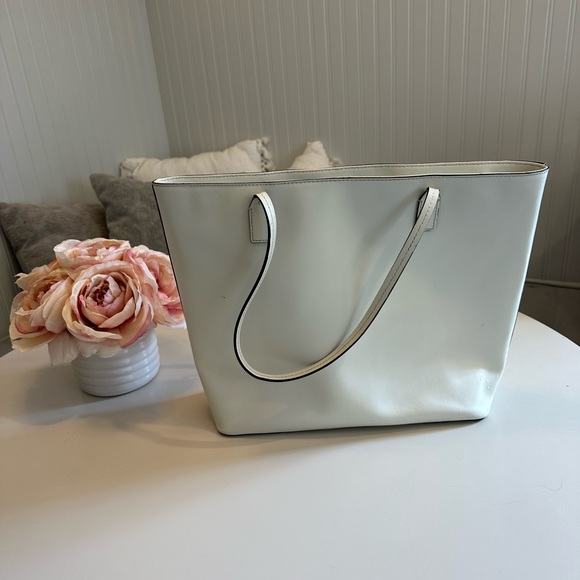Kate Spade Large White Tote - Picture 2 of 3